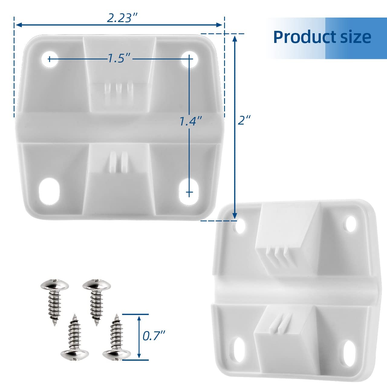 Cooler Plastic Hinges Replacement for Coleman - Replacement Hinges for Coleman