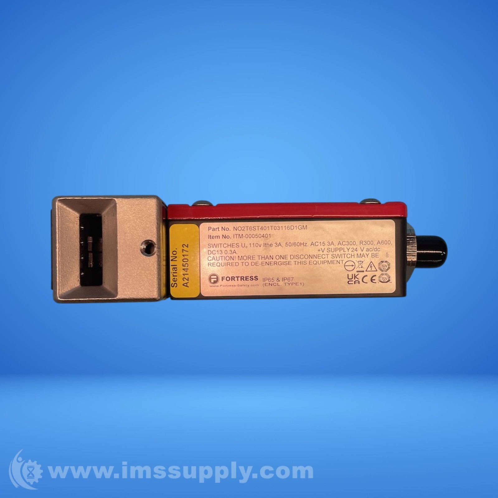 Fortress NO2T6ST401T03116D1GM Safety Interlock Switch FNIP