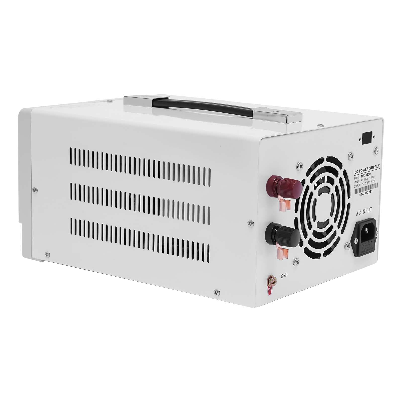 0-30V 0-20A Lab Test DC Power Supply Adjustable DC Regulated Power Variable 600W