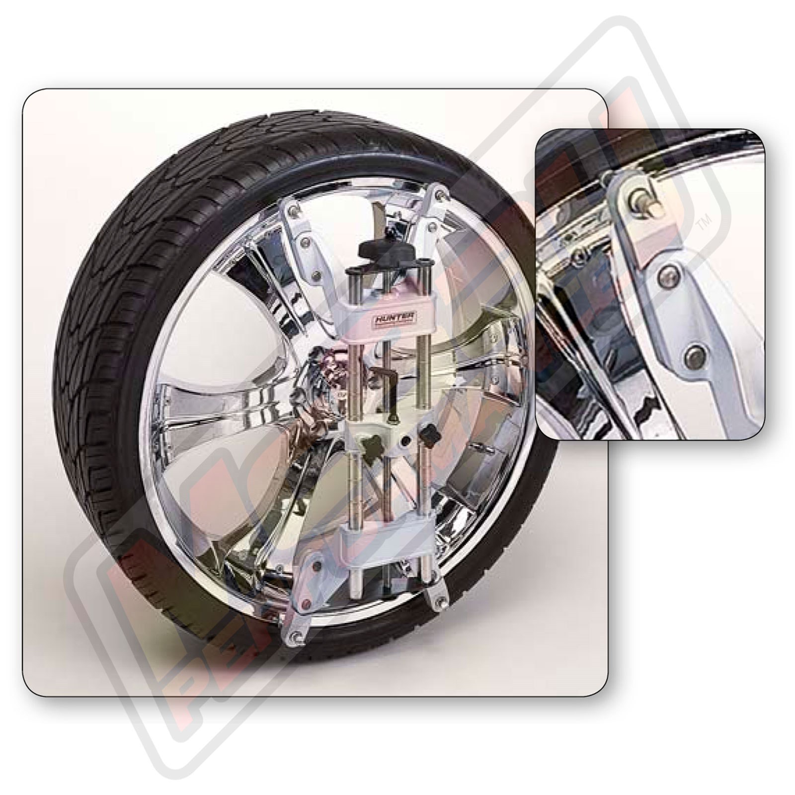 Wheel Alignment Clamp Adaptor 6" Extension Set for Hunter Aligners 20-1792-1