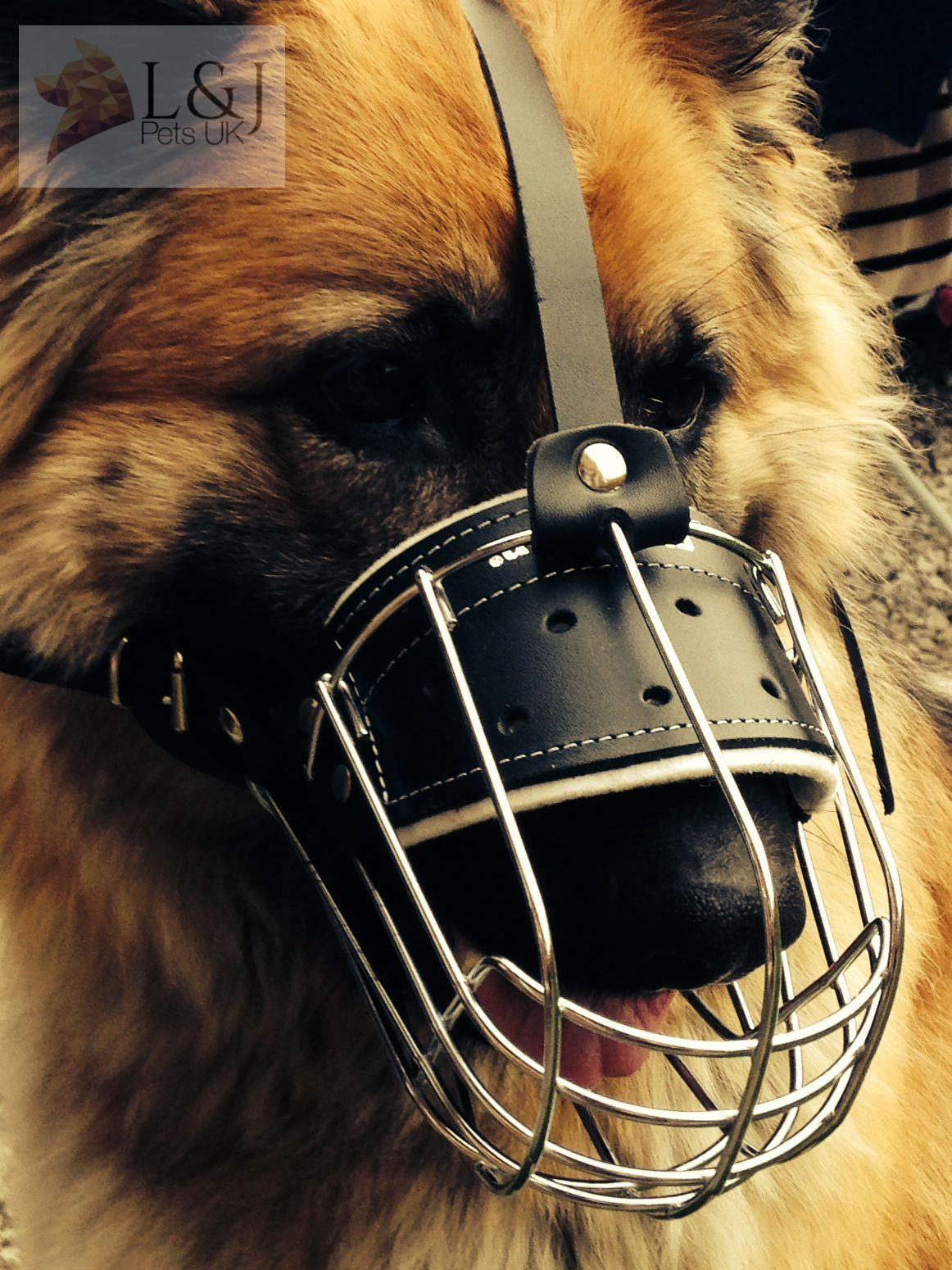 New Strong Metal Wire Basket Dog Muzzle for German Shepherd Labrador