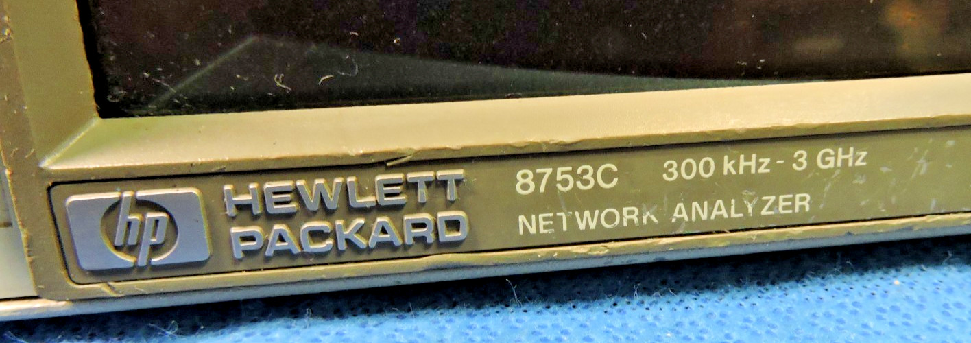 HP Agilent 8753C Network Analyzer 300kHz-3GHz / Softkeys Not Responding Repair