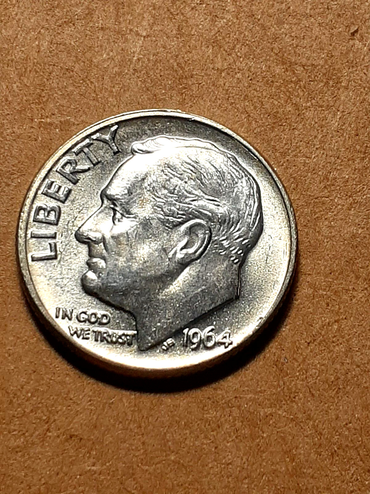 1964 D   ROOSEVELT DIME