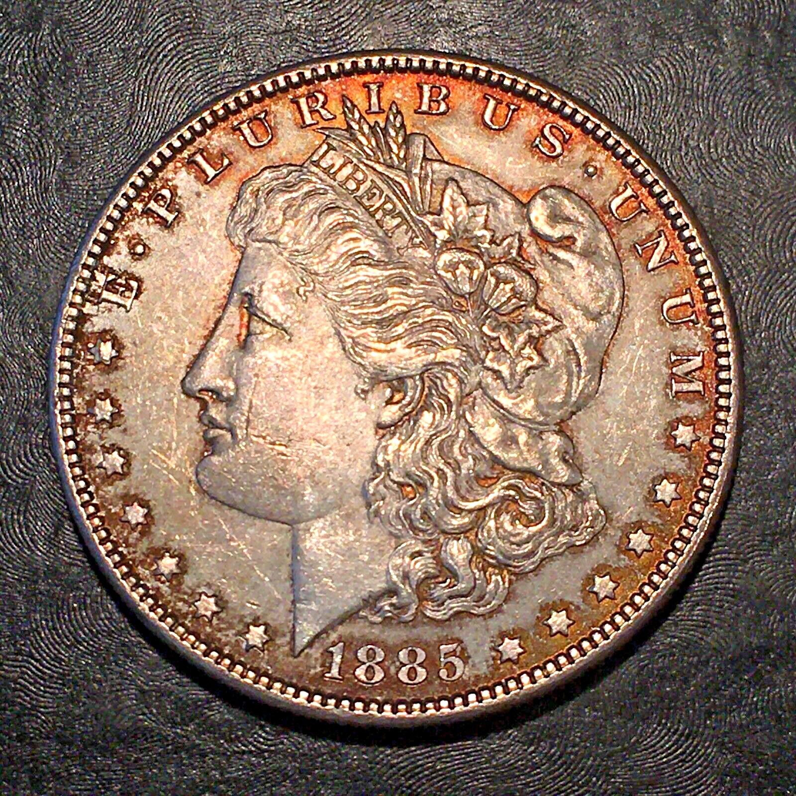 1885 Morgan Silver Dollar - High Quality Scans #N389