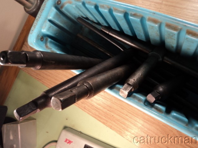 One Larger Lathe Chuck T-Handle - 2 pcs. 1/2" & 4 pcs. 9/16" Available