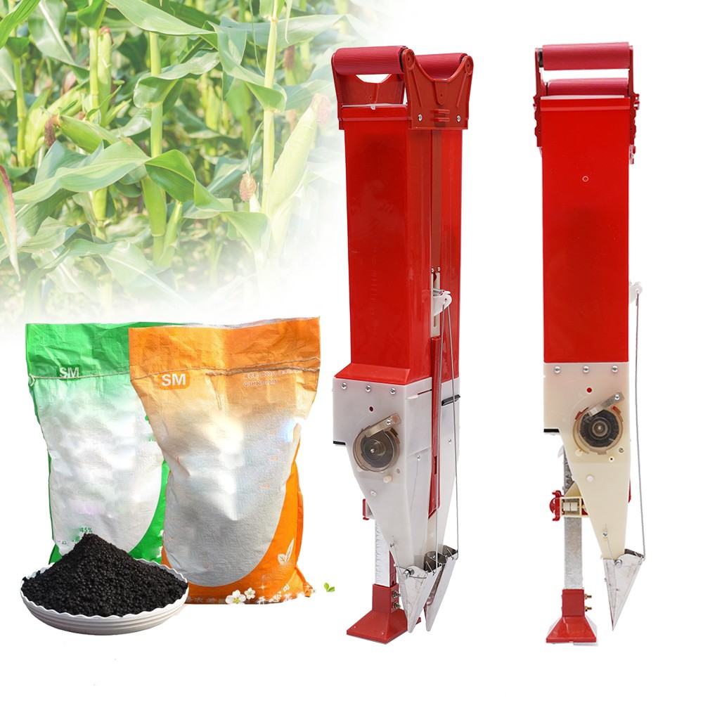 Handheld Manual Fertilizer Applicator for Vegetable Garden Planter Tool