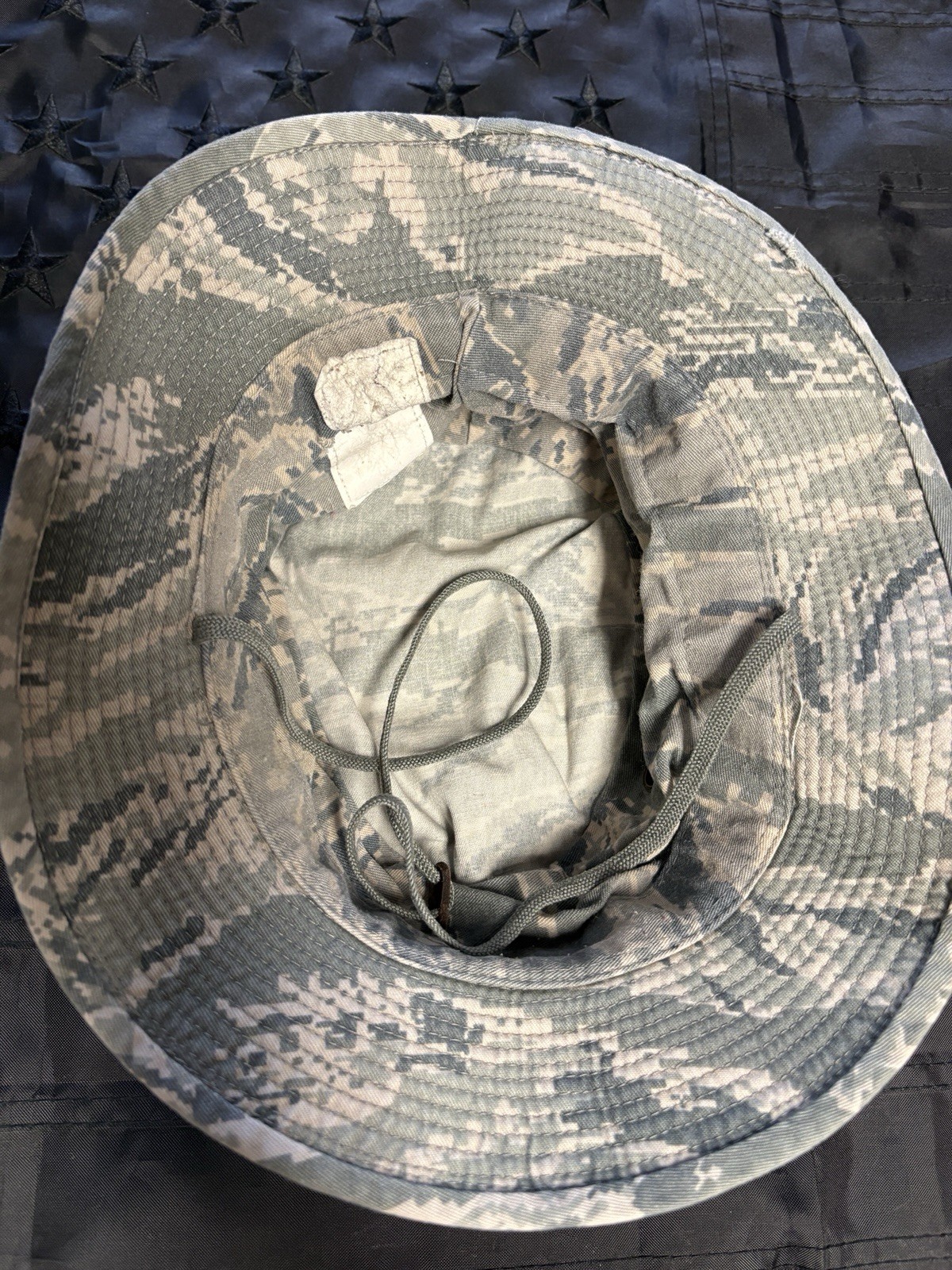 USAF ABU Digital Tiger Stripe Boonie Hat Size 7 Small Military
