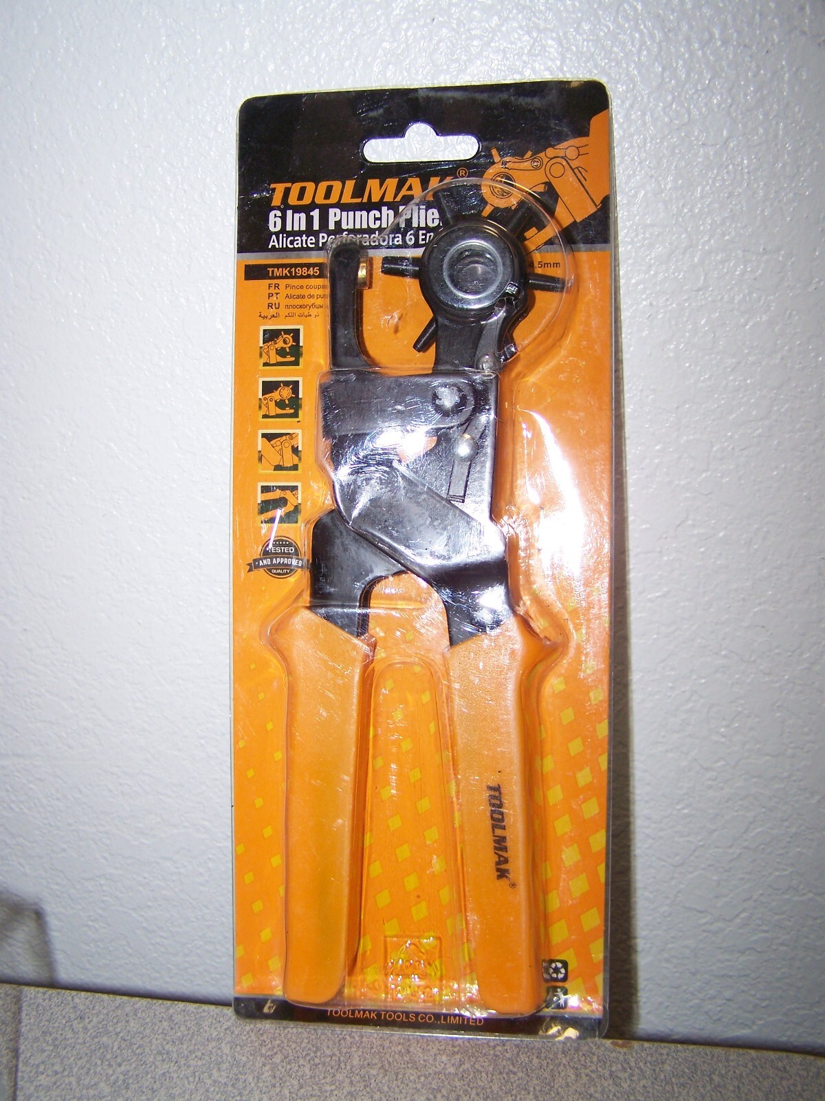 Toolmak 6 In 1 Punch Plier