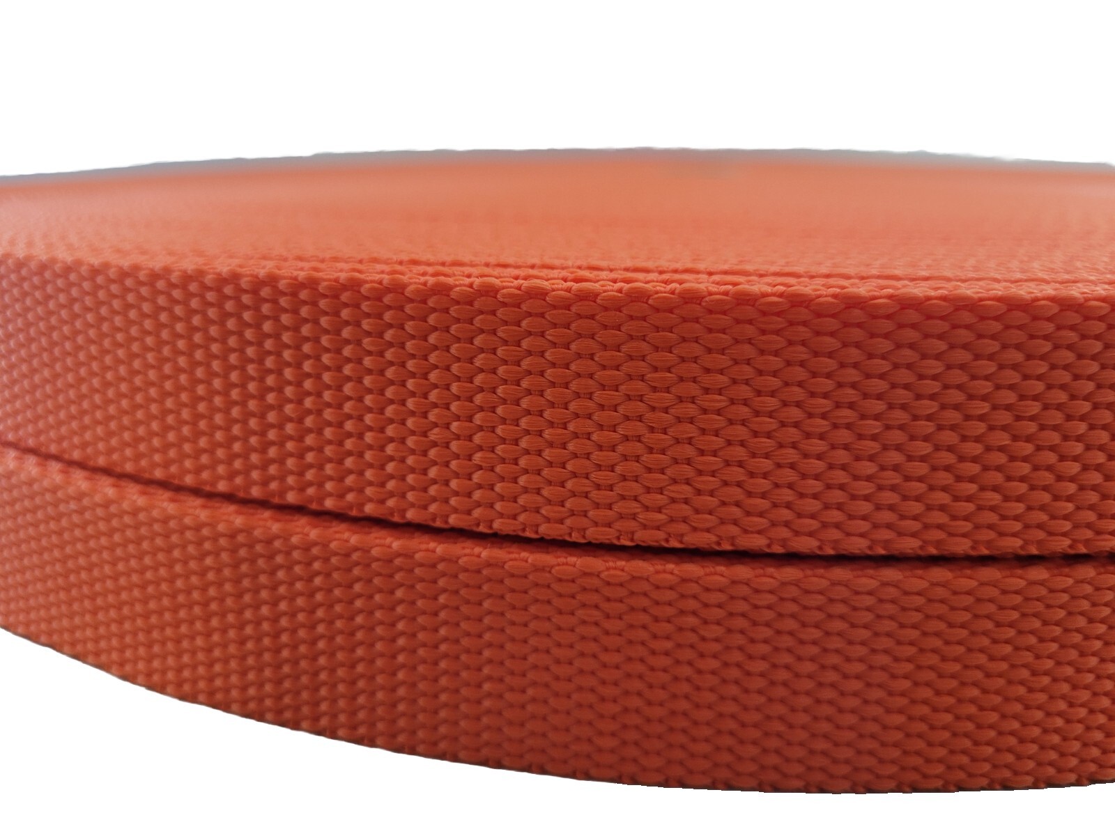 1'' Polypropylene HD Orange Webbing,1200 Lbs Rating, 50 Yards, Free Frt