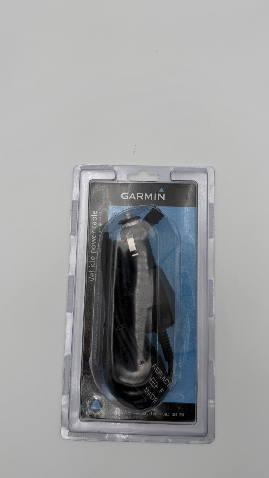 Garmin 12V Adapter Cable Car Charger OEM Part 010-10203-00 NEW Sealed