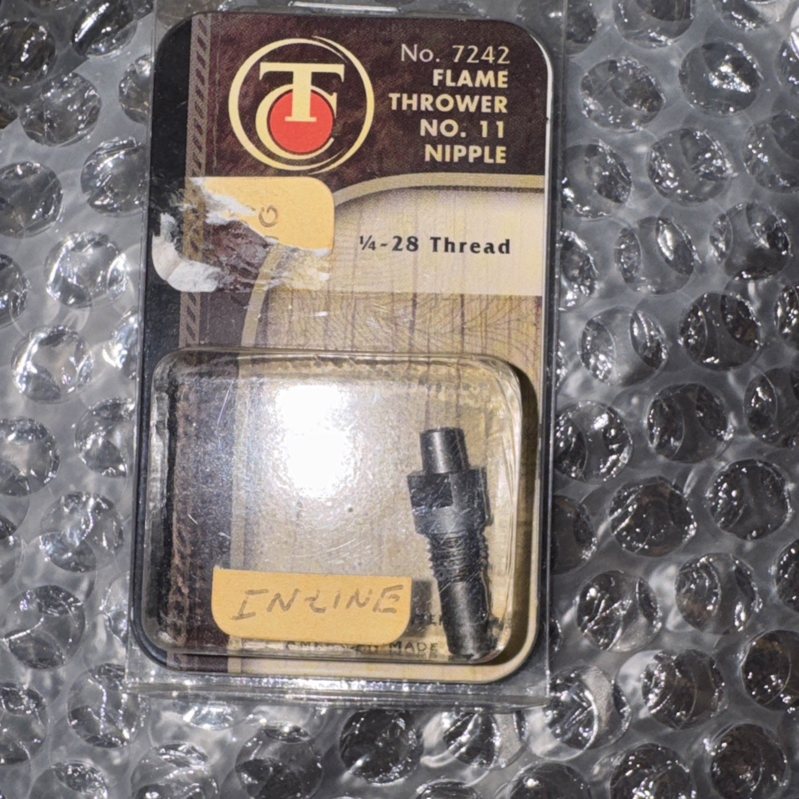 New Thompson Center T/C Flame Thrower Muzzleloader No 11 Nipple 7242