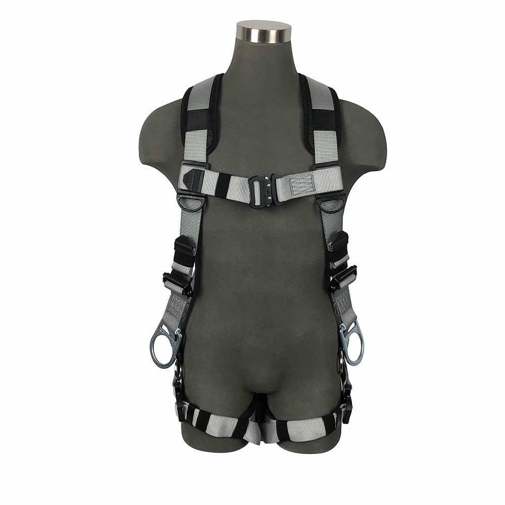 SafeWaze 021-1594 Pro+ Full Body Harness Quick-Connect M/L Lanyard Rings