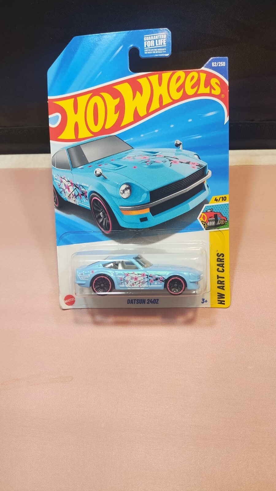 Hot Wheels Datsun 240Z HW Art Cars Series #4/10 Blue Diecast 1:64 Scale Must See