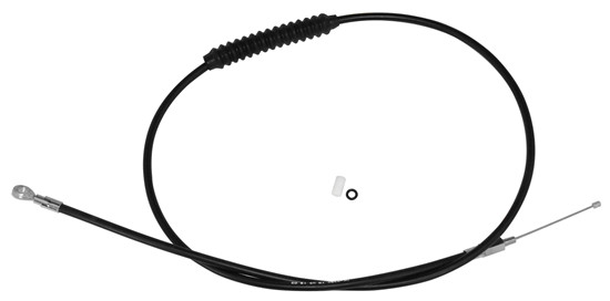 Black Motion Pro Clutch Cable +6" For 09-16 Harley Touring 38667-08A 49202