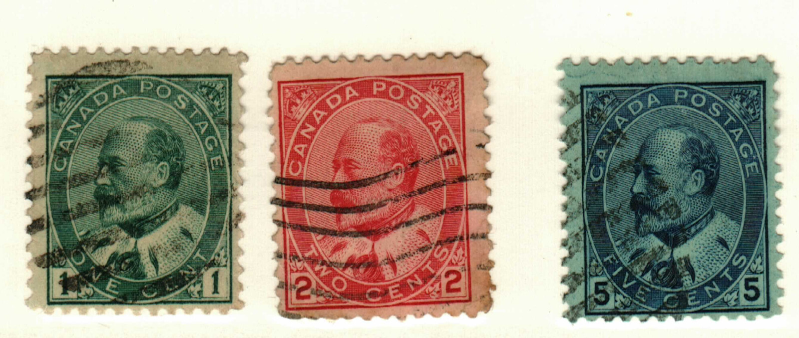 Canada #89-91 used