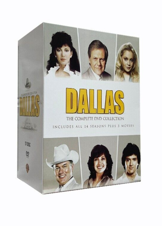 Dallas: The Complete TV Series Season  1-14+3 Movies (DVD 57-Disc Set) Sealed