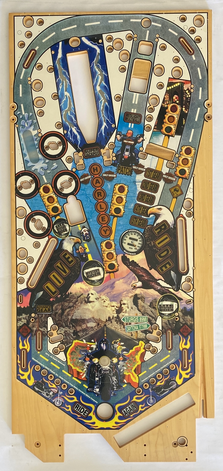 Harley Davidson Stern 2nd Edition Playfield 830-5100-67R