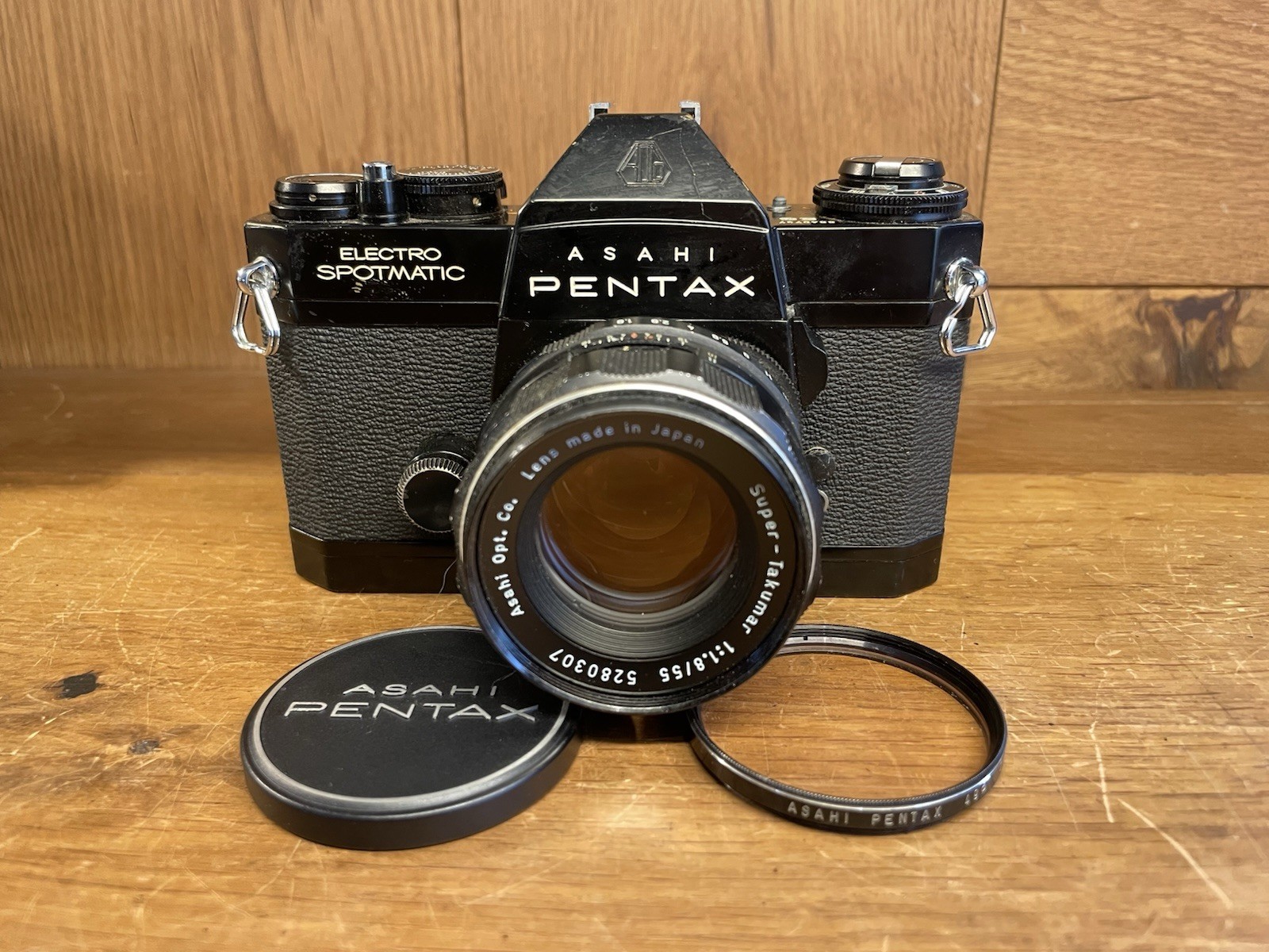 *Full Work : Exc+5* Pentax Electro Spotmatic ES Film Camera Takumar 55mm F/1.8