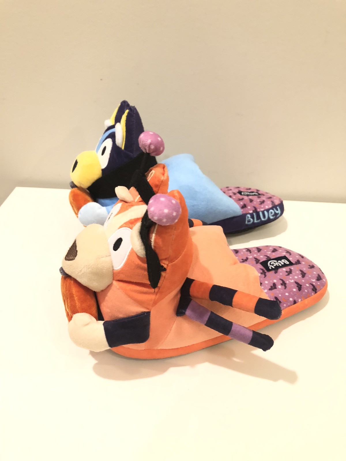 Bluey And Bingo Slippers Halloween Size 9 -10