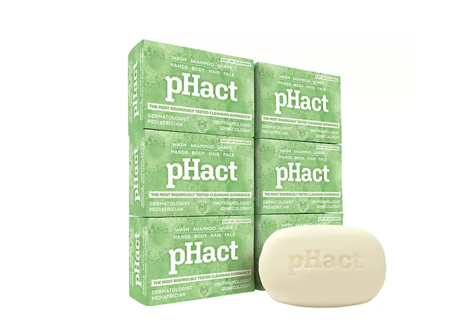 Andrew Lessman pHact Cleansing Bar 4.25 oz 6 Pack