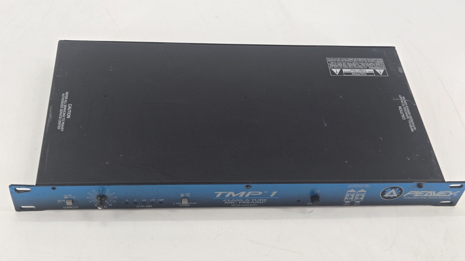 Peavey TMP-1 Class A Tube MIC PREAMP System... Missing Plastic Nob.