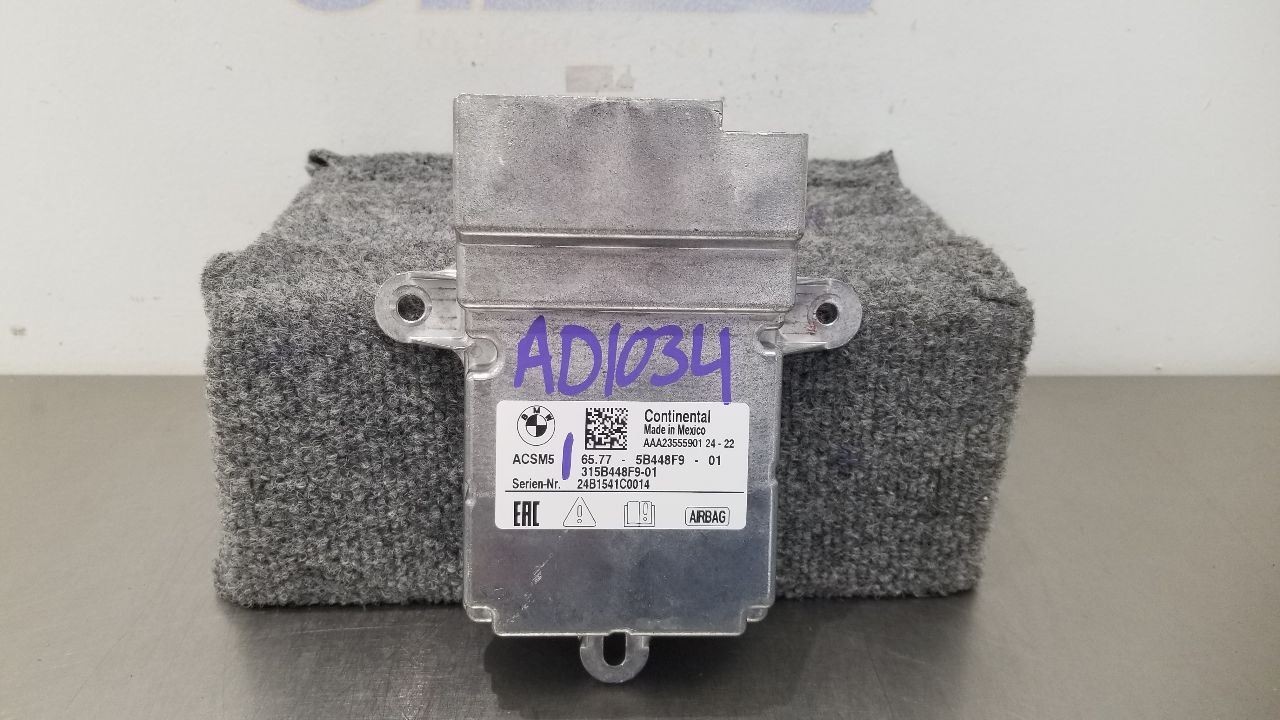 24 BMW M2 G87 COUPE SRS CONTROL MODULE 65775B448F9