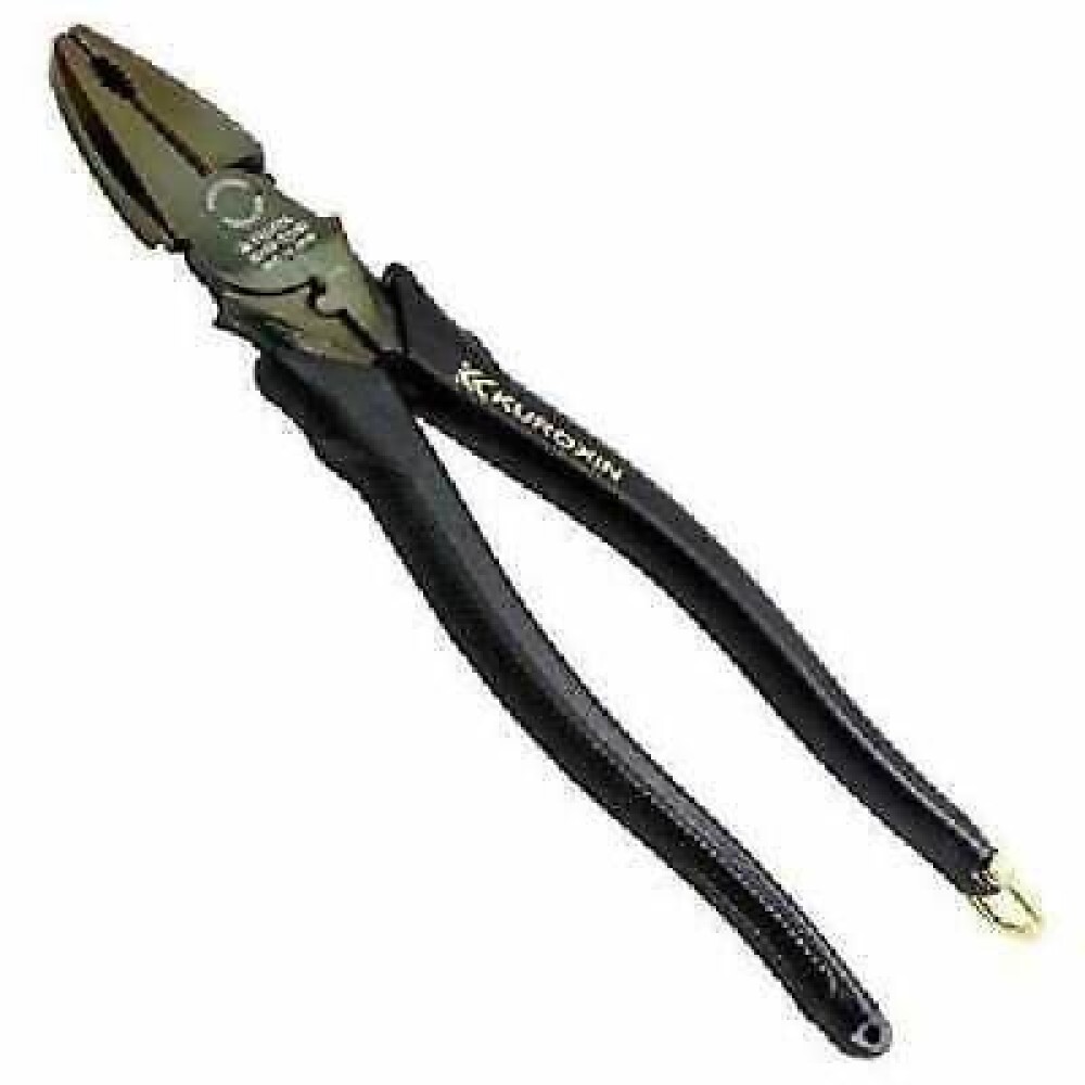 FUJIYA KUROKIN 3000N-225BG 225mm High-leverage Side Cutting Pliers