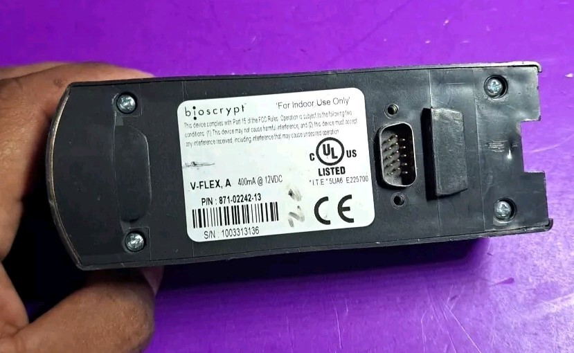 Bioscrypt Fingerprint Reader 871-02242-13 V-FLEX,A