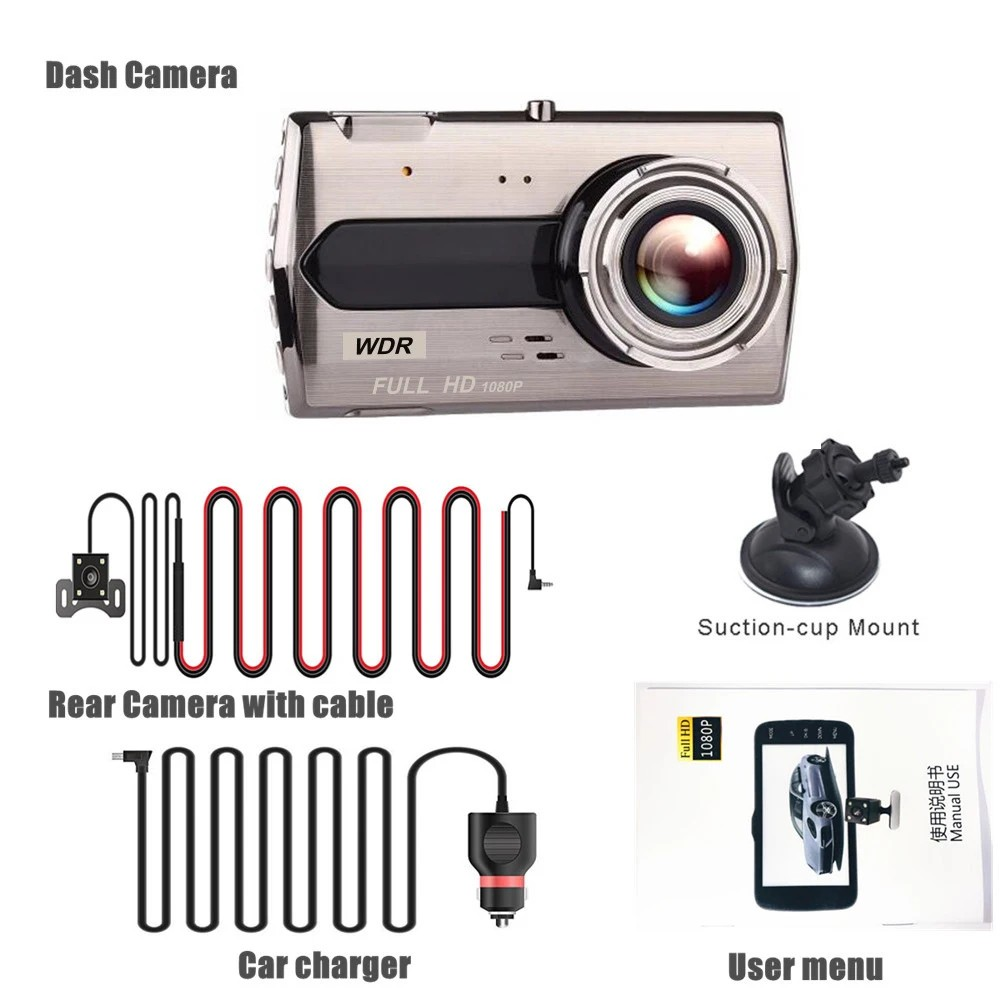 Car Surveillance Wifi Parking Monitor Reverse Camera Crash Recorder Motion Cam