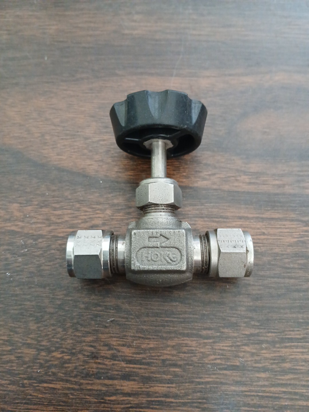 3/8" OD Tube Needle Valve HOKE Stainless Steel GYROLOK