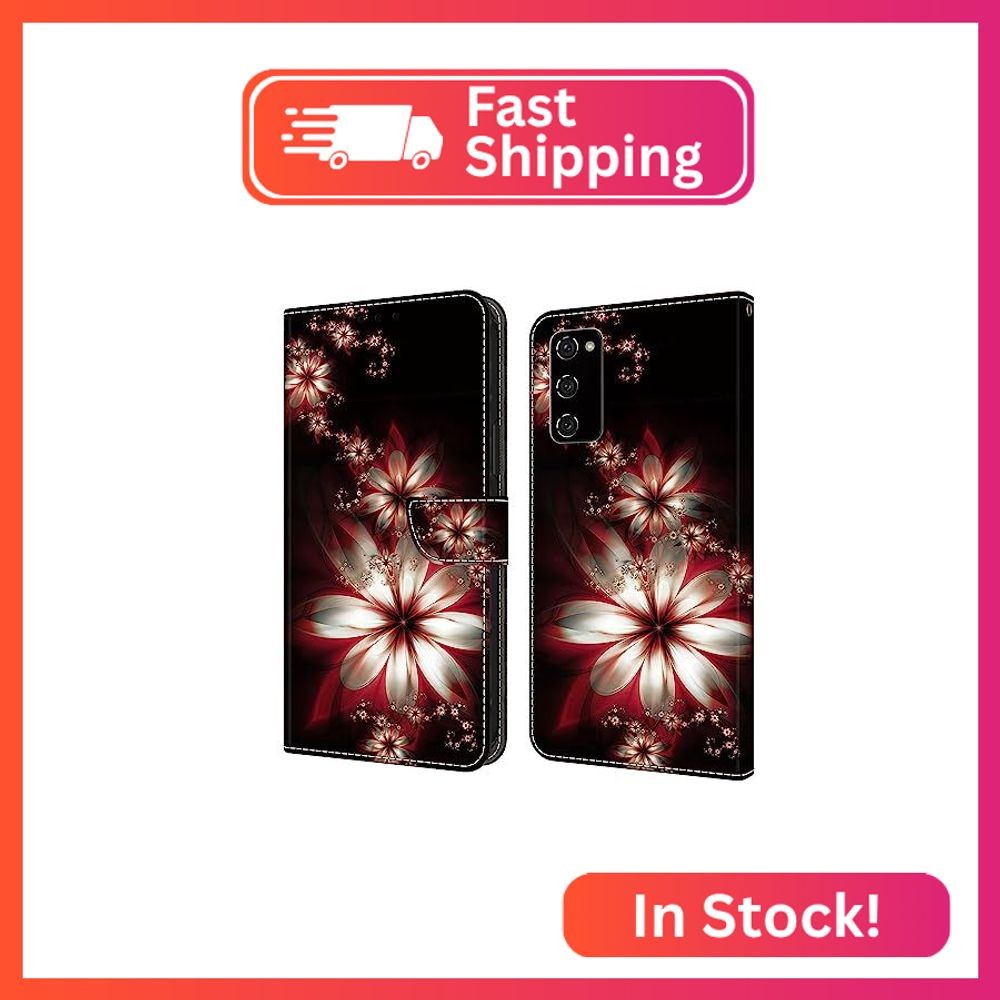 VODEFOX for Samsung Galaxy S20 FE Case,Galaxy S20 FE Wallet Case,PU Leather Flip
