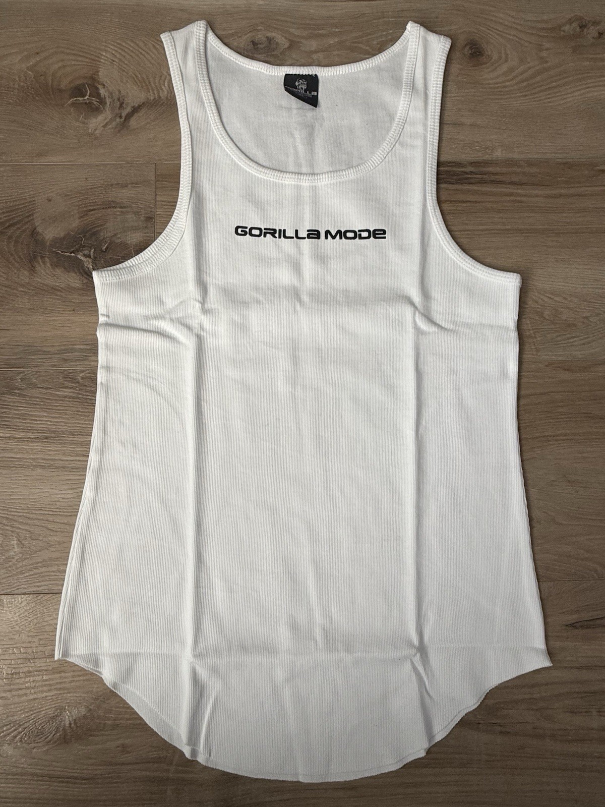 Gorilla Mode Tank Top Size XL White Extra Large NEW In Bag Gorilla Mind