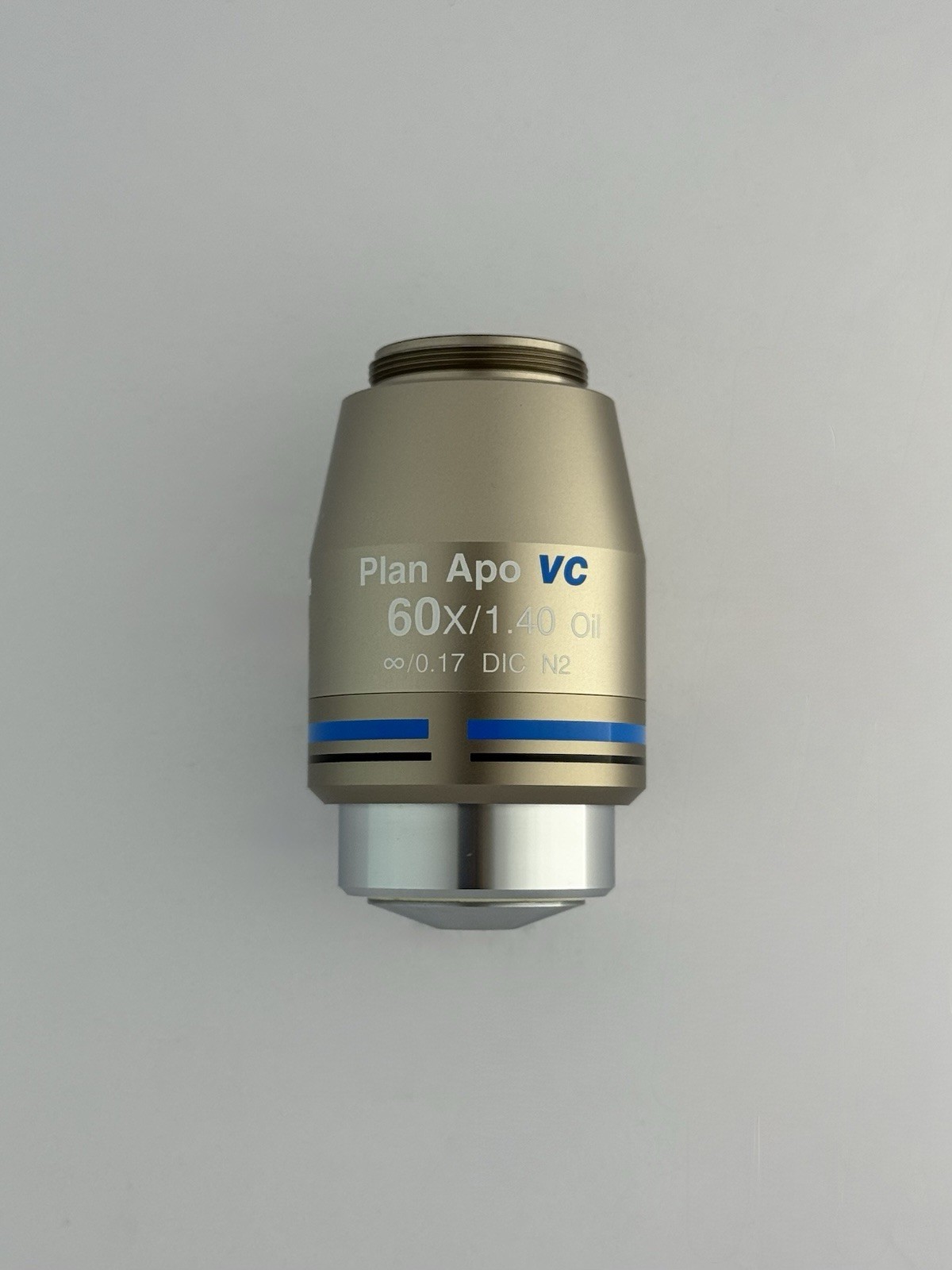 Nikon Plan Apo VC 60x/1.40 Oil ∞/0.17 DIC N2 Microscope Objective Lens - Read