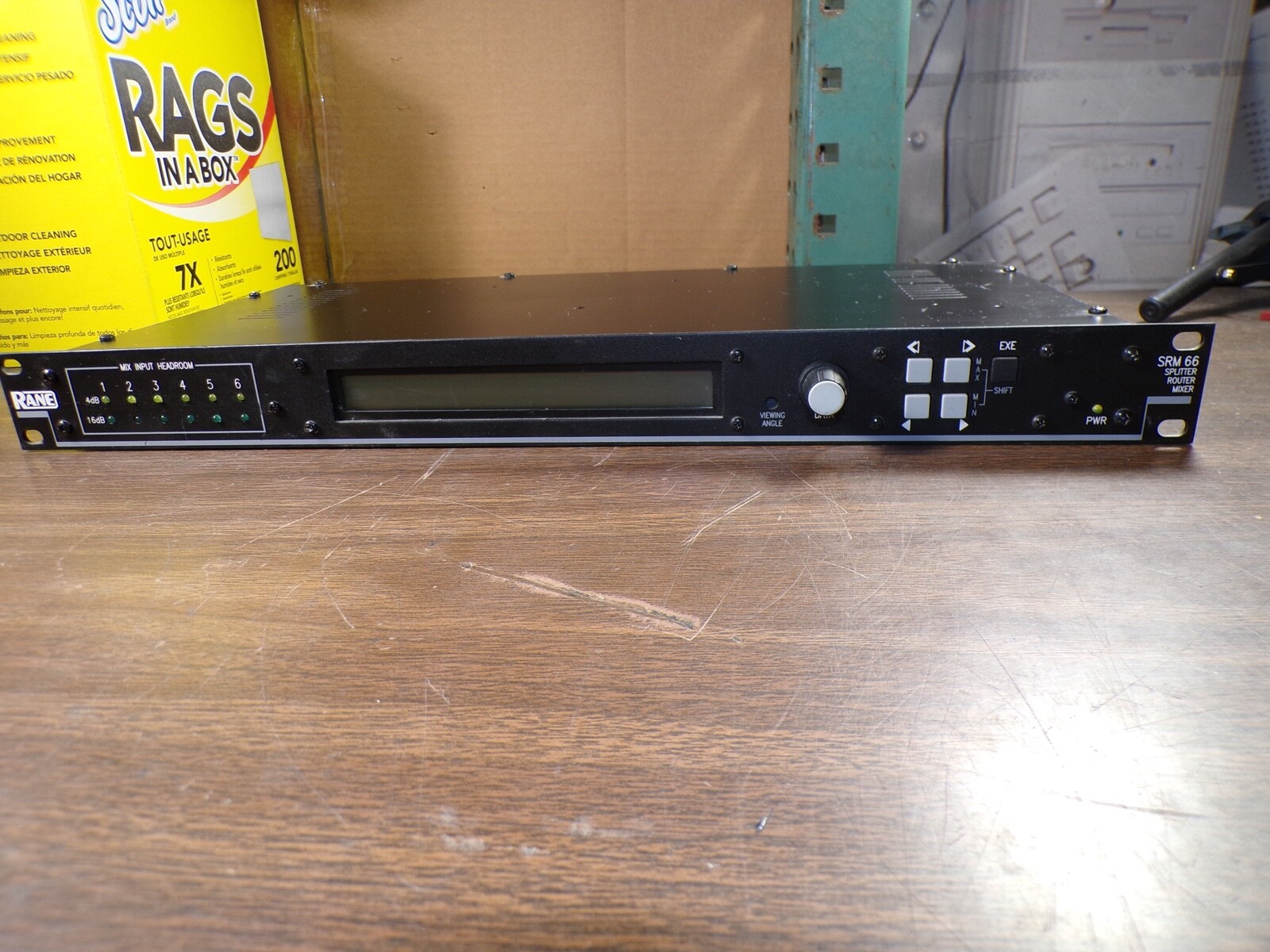 Rane SRM 66 Splitter Router Mixer Rack Mount
