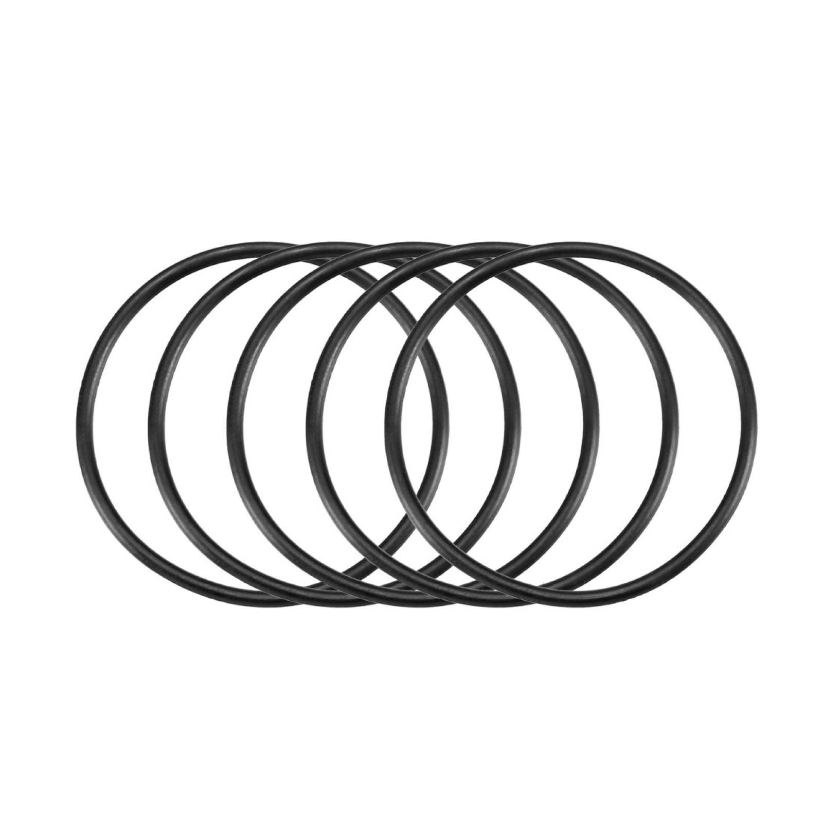 30pcs Black 40mm x 2mm Oil Resistant Sealing Ring O-shape NBR Rubber Grommet