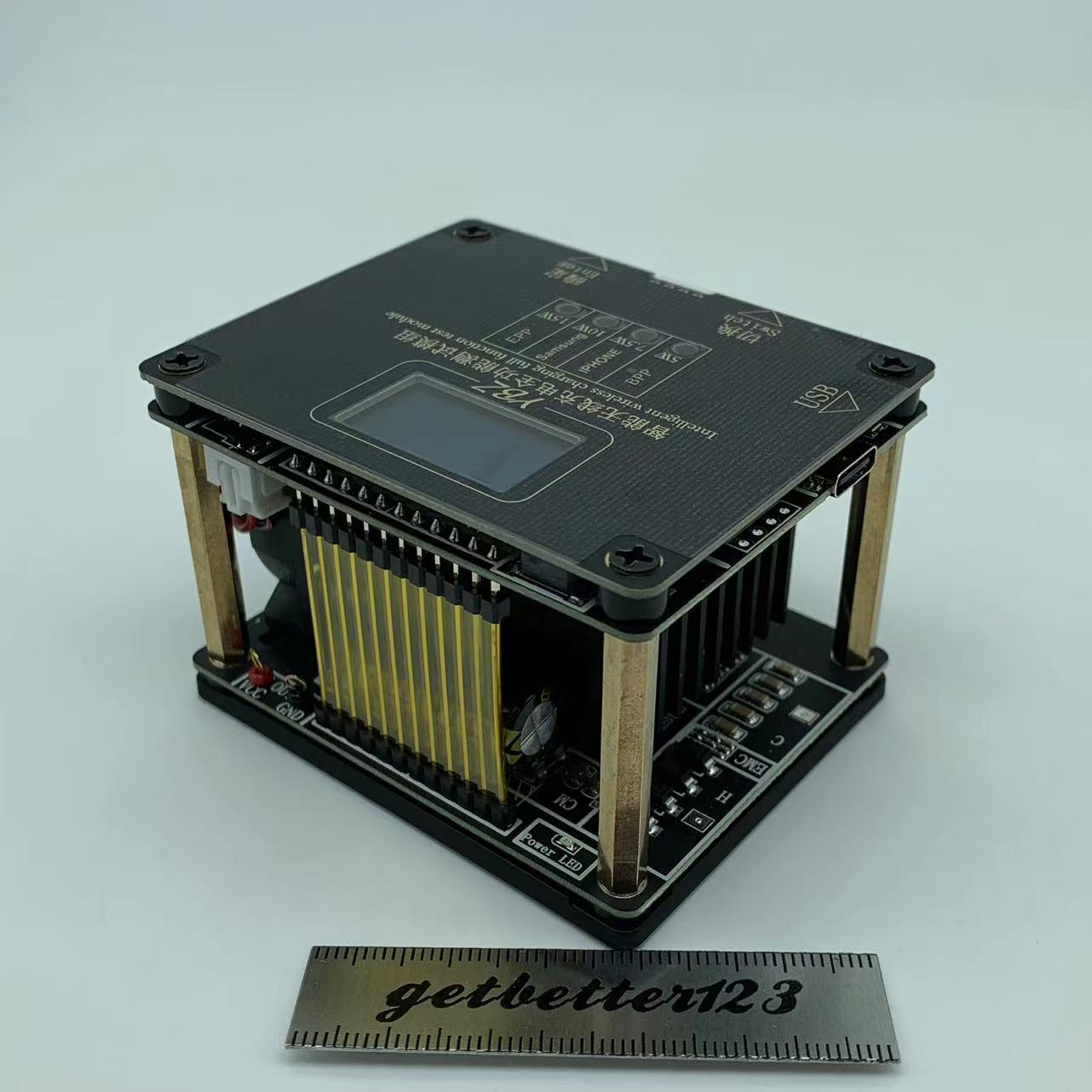 Qi standard EPP15W wireless charging tester for program-controlled aging cabinet