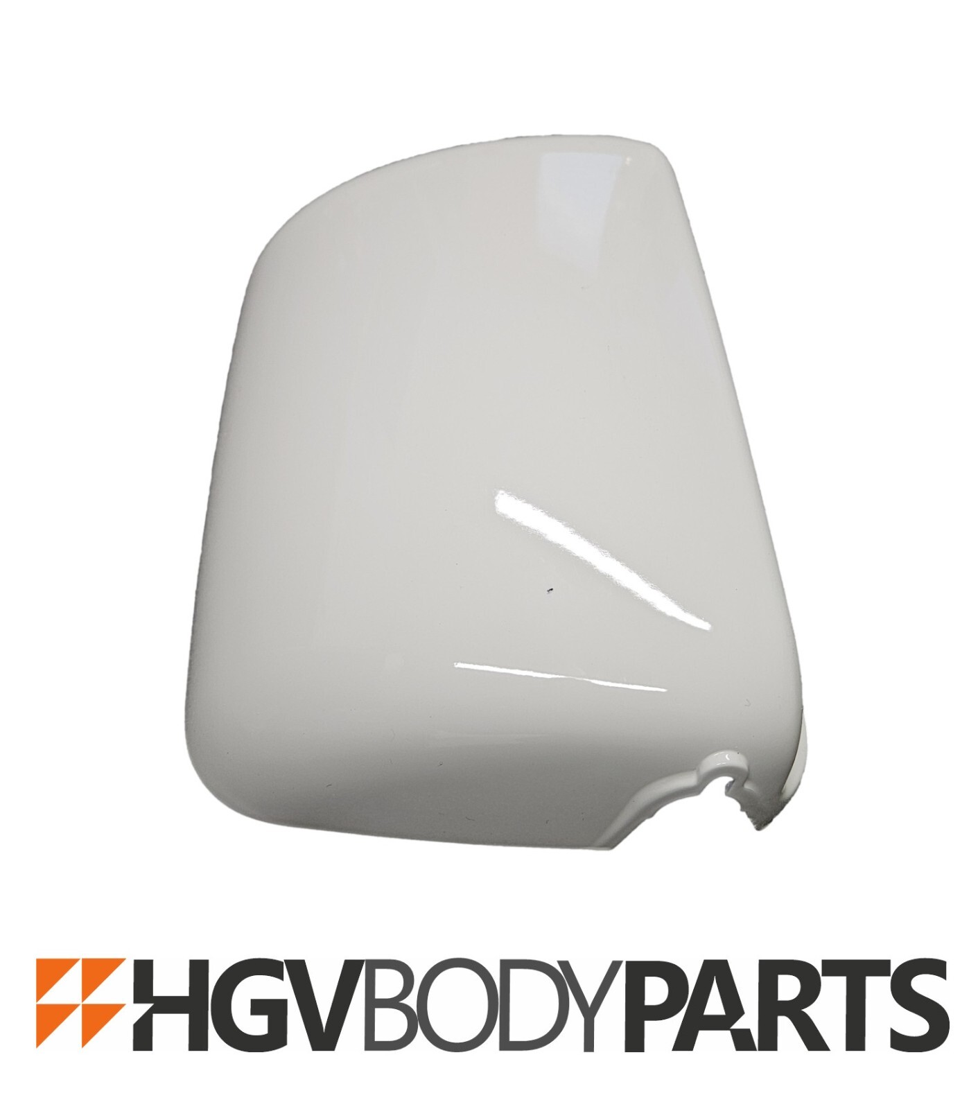For DAF LF Mirror Cover Main fits LH & RH PAINTED WHITE