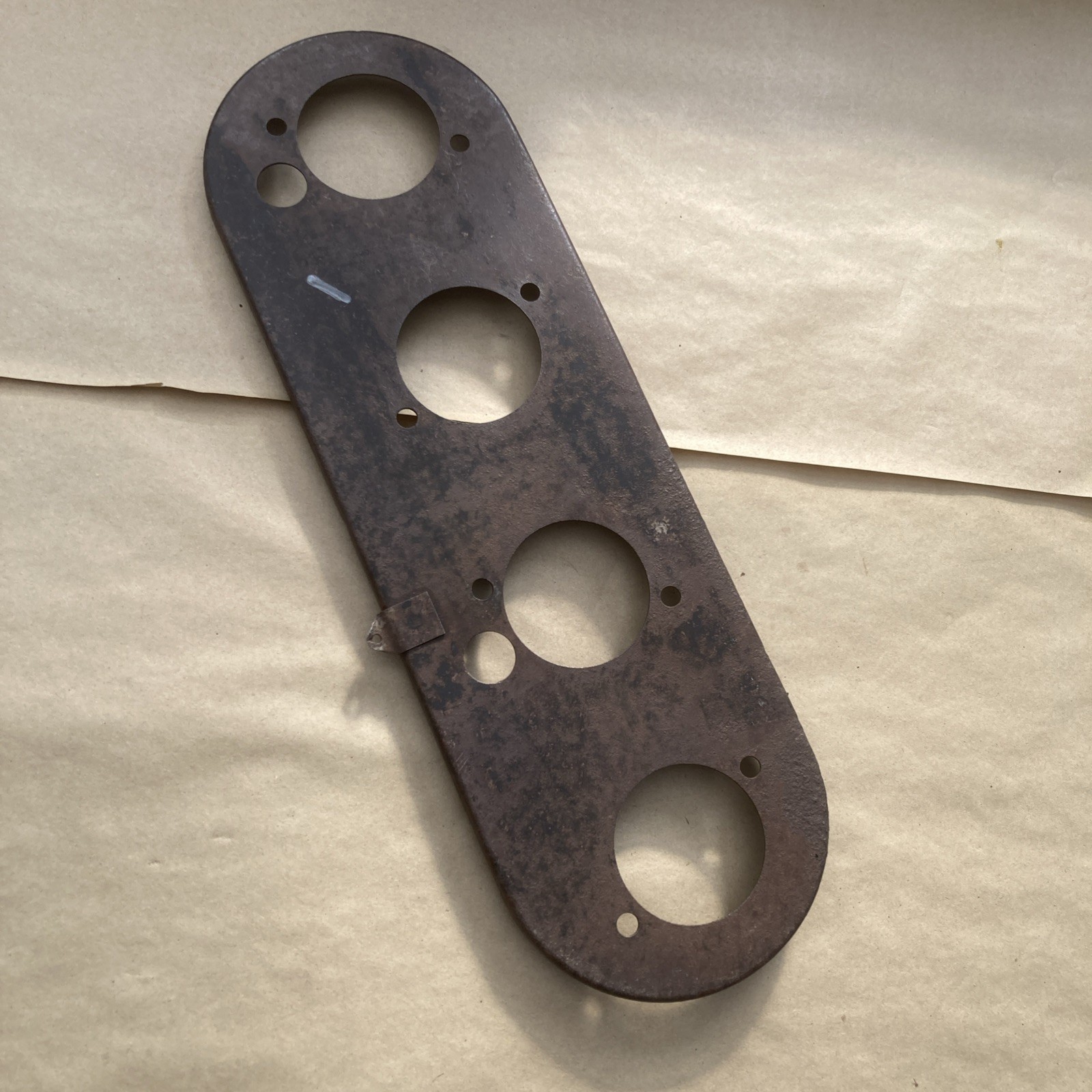 Holbay Hunter Twin Weber  DCOE Air Filter Box Base Plate #1