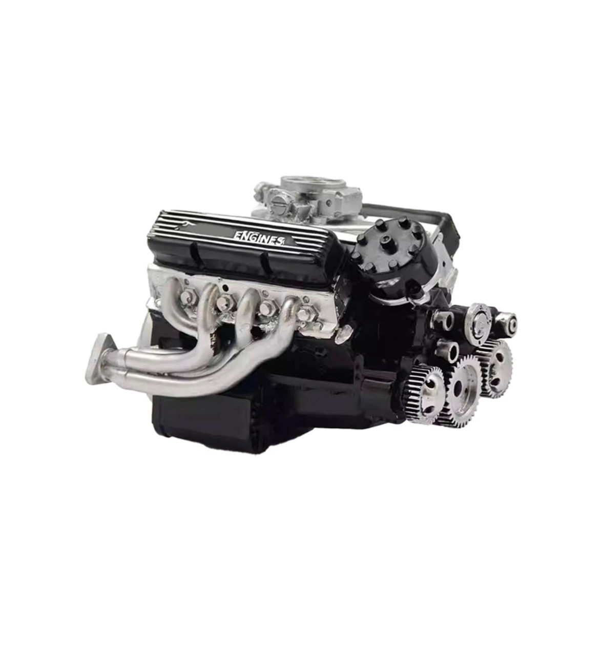3PK V8 Engine Motorized Model Full Assembly Model Internal Combustion Hobby Gift