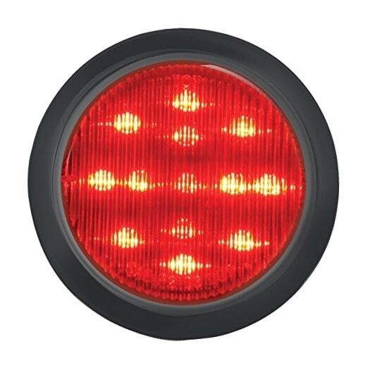 79314 2.5 Inches Red LED Marker Light with Grommet & Pigtail