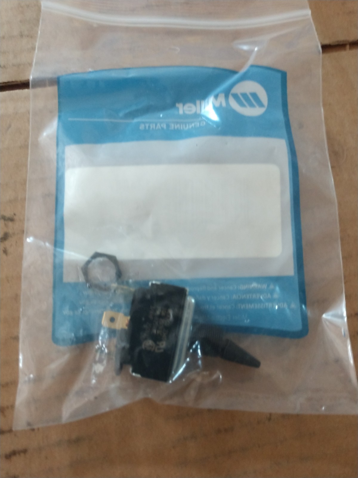 Miller 134847 Switch Tgl Spdt 15A 125Vac On-None-On Spd BRAND NEW NOS