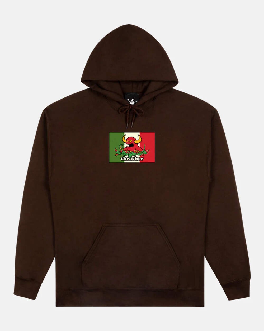 Thrasher Hecho Hoodie (Dark Chocolate)