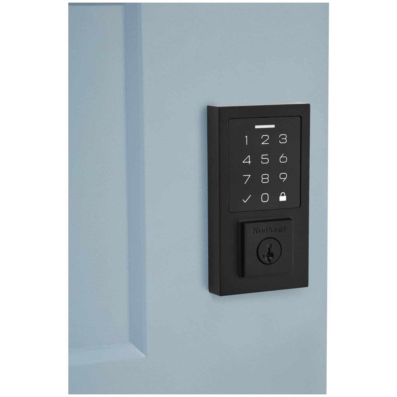 Kwikset SmartCode Deadbolts Touchscreen Single Cylinder Keyless Entry Deadbolt