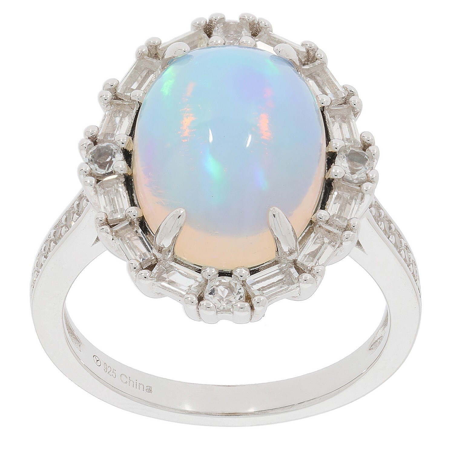 Sterling Silver Semi Mount Ring Setting Oval OV 14X10mm