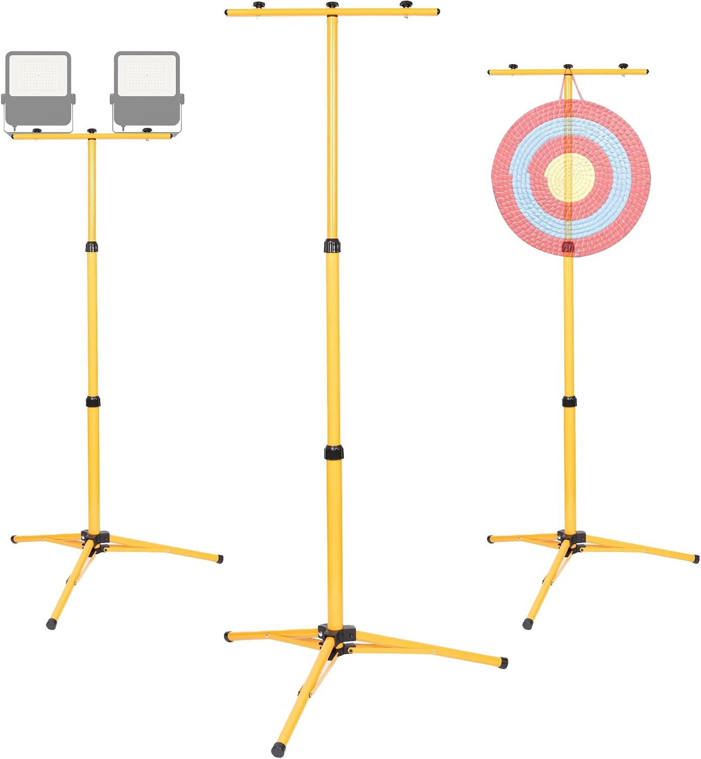 Archery Target Stand, Bow and Arrow Target Stand for Backyard & Shooting Range,