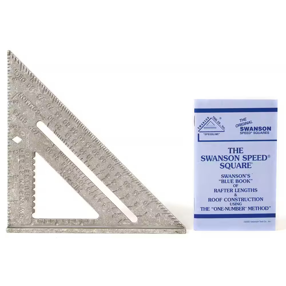 Swanson Speed Square 7 In Rafter Carpenter Layout Tool Blue Book