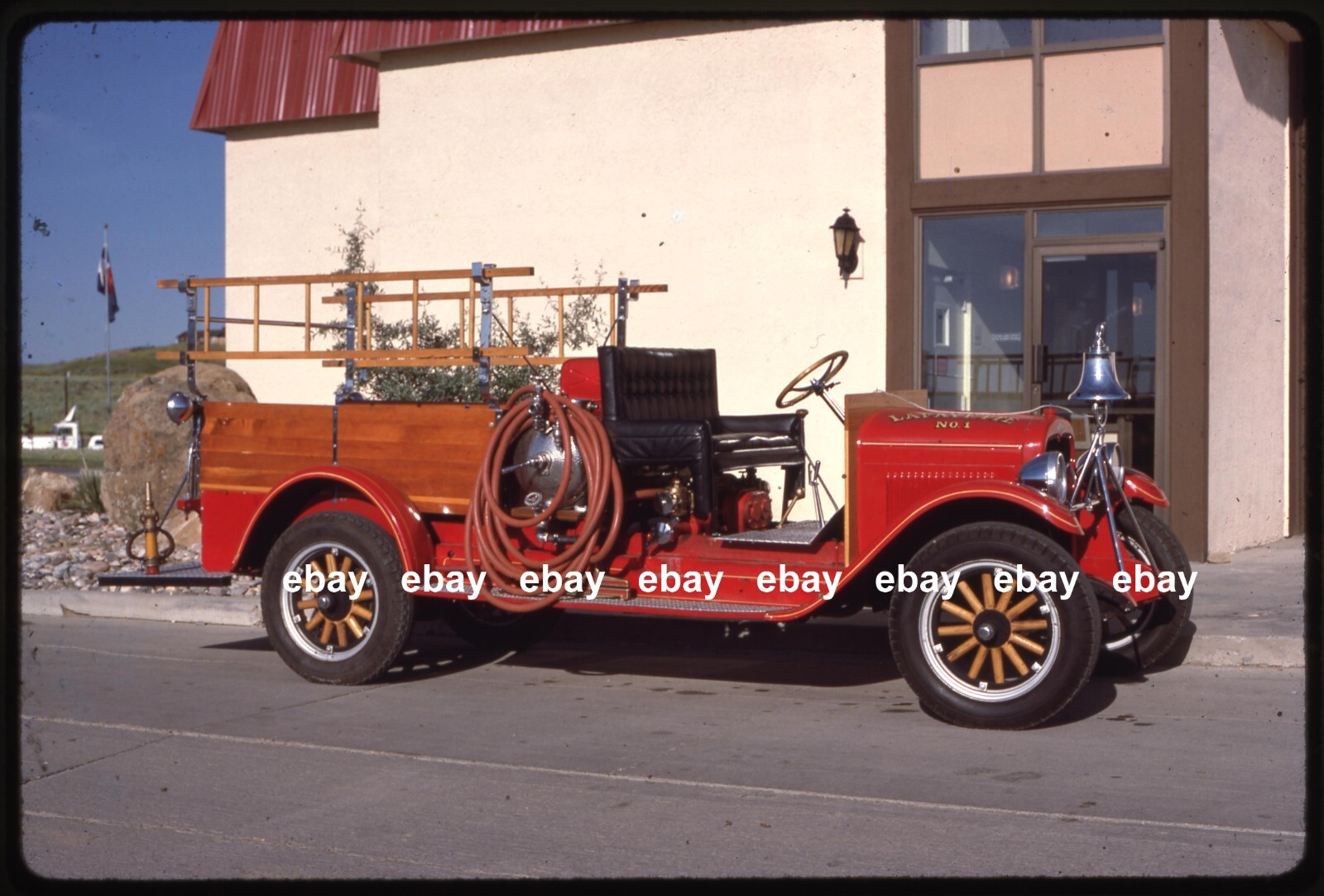 Lafayette CO 1927 Chevrolet pumper Fire Apparatus Slide