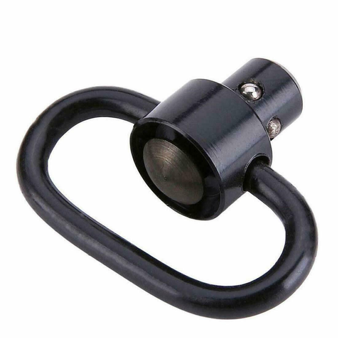 2Pcs Heavy Duty Flush Push Button 1.25" Quick Detach Rifle QD Sling Swivel Mount