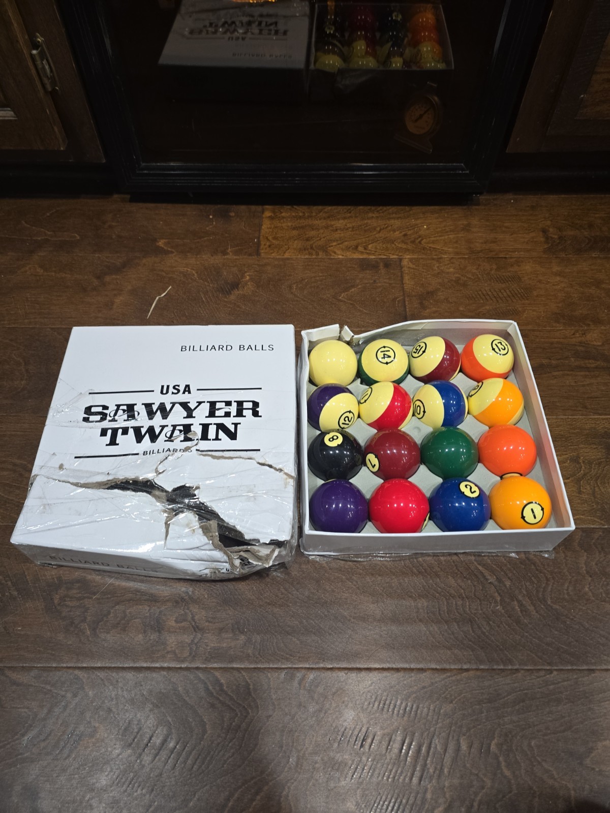Sawyer Twain Trophy BilliardBalls