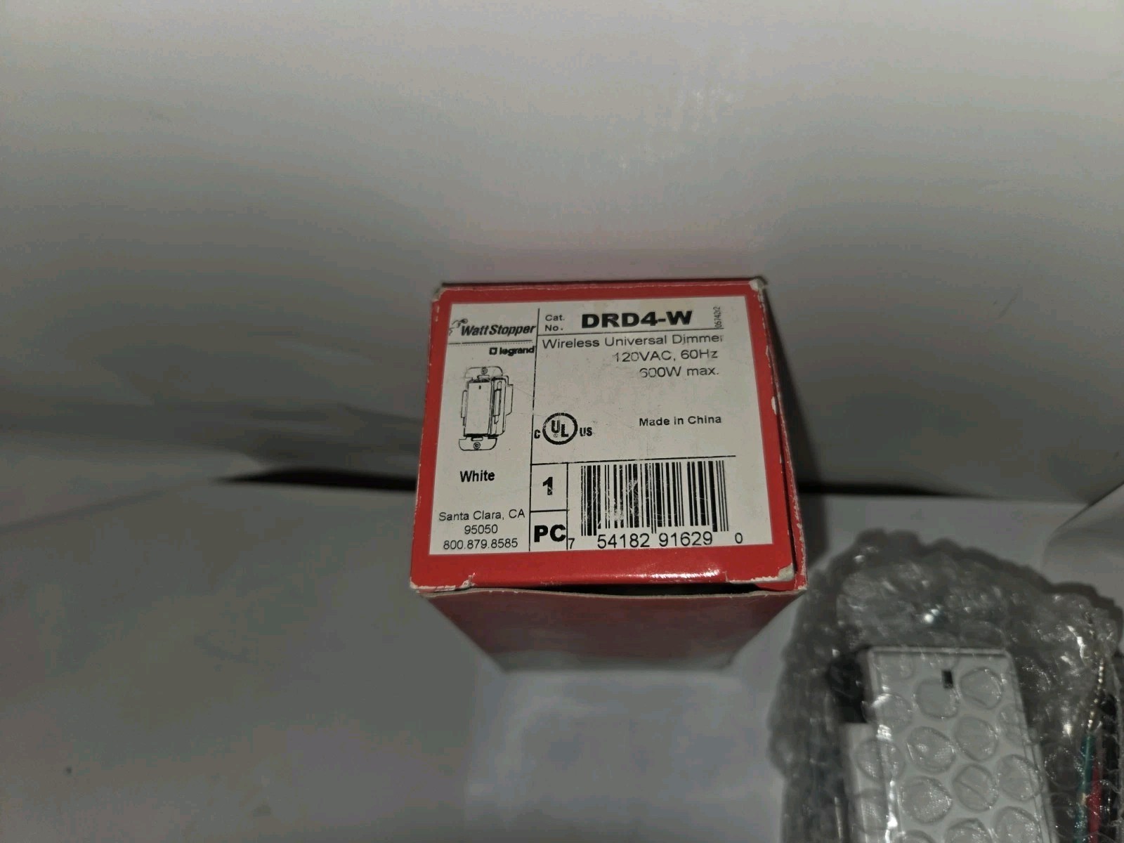NEW GENUINE LEGRAND WATTSTOPPER DRD4-W WIRELESS UNIVERSAL DIMMER
